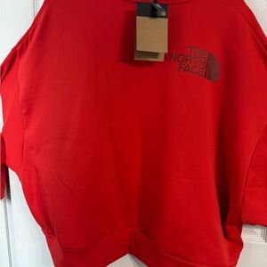 The North Face Vibrant Red Logo Tee